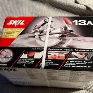 13A Circular Saw - Red and Black